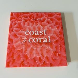 Colourpop 9 color eyeshadow palette - coast to coral